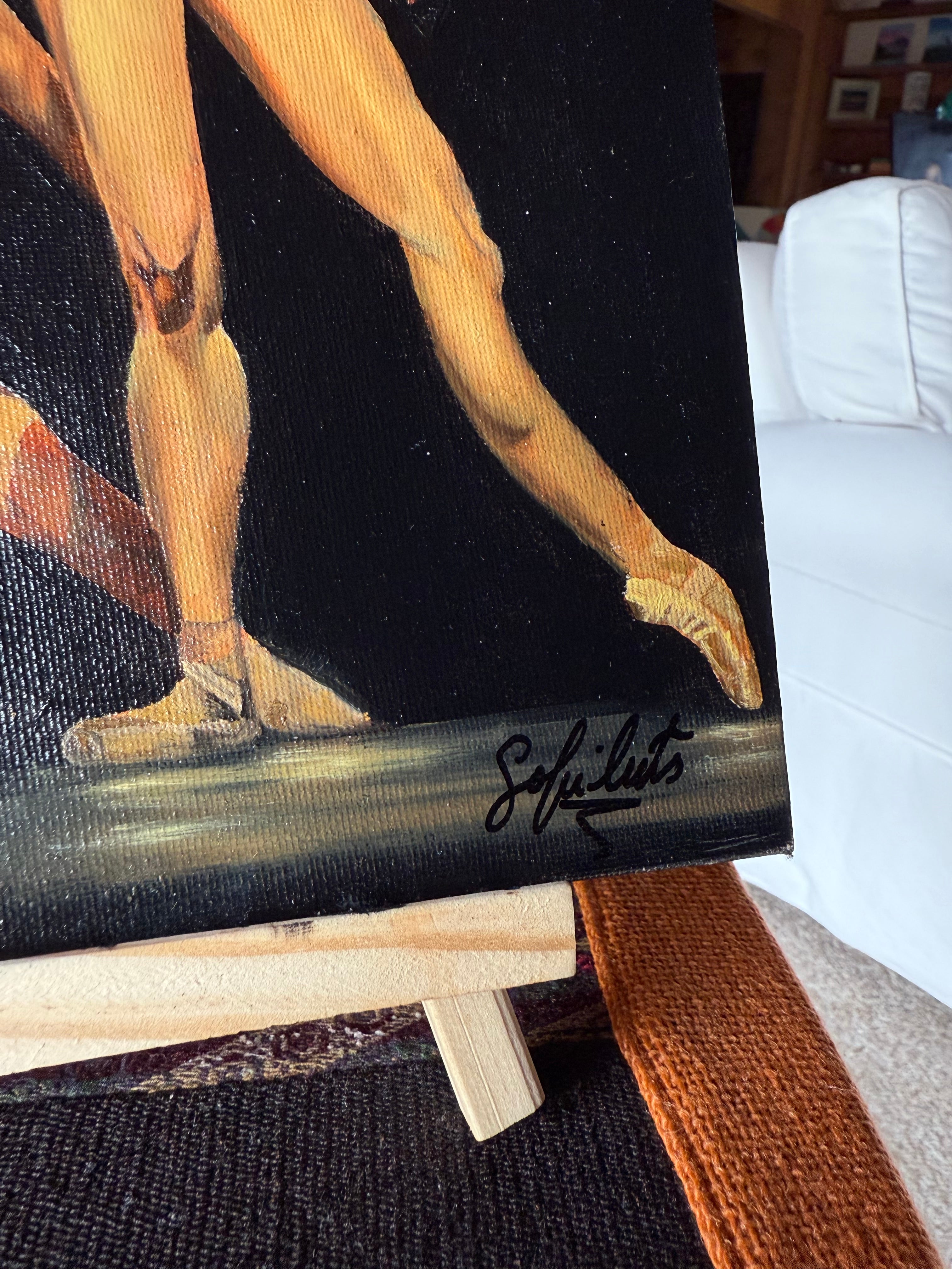 “Colón Duet” Oil on Canvas 30x35