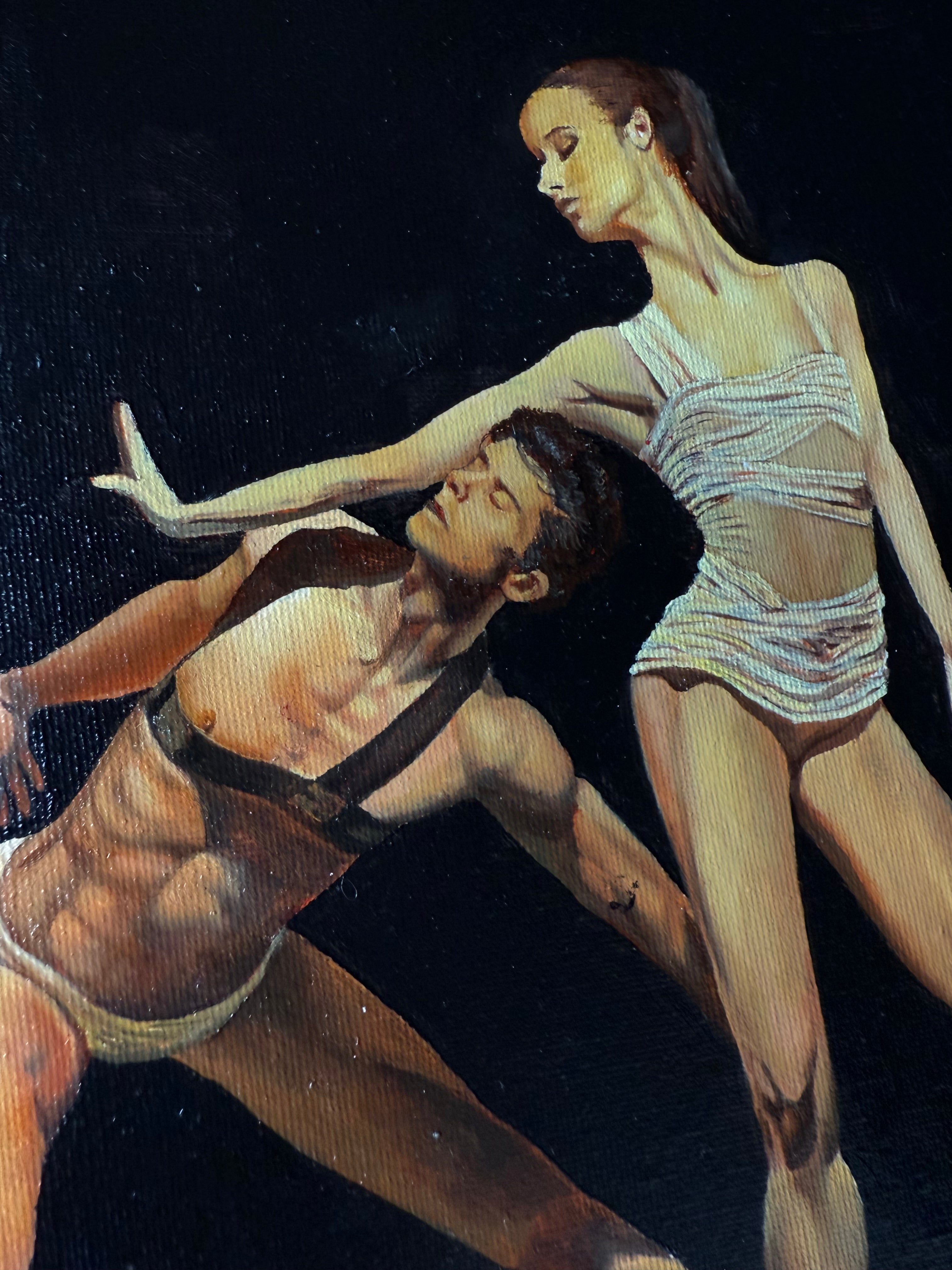 “Colón Duet” Oil on Canvas 30x35