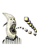 Spitting Cubes Sticker