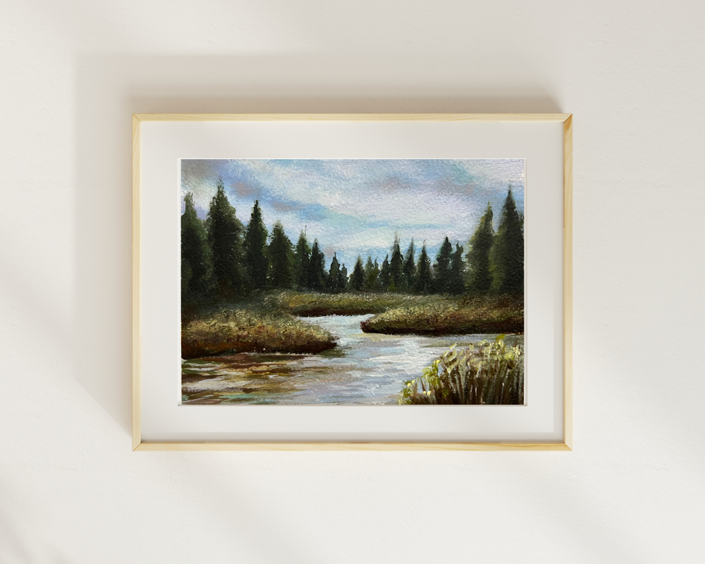 ”Still Waters” Art Print